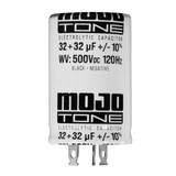 Mojotone 32uF + 32uF 500V Polarized Electrolytic Multi-Section Can Capacitor