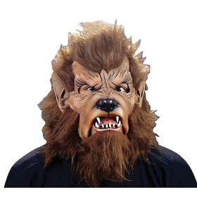 Morris Costumes 3006BS Latex Men's Wolfman Mask