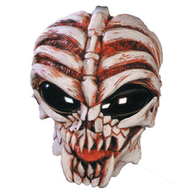 Morris Costumes 3524BS Latex Down to Earth Alien Mask