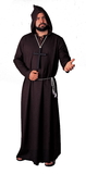 Alexanders Costumes AA-05BK Robe Monk Quality Black