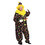 Alexanders Costumes AA123 Men's Neon Dotted Clown Costume