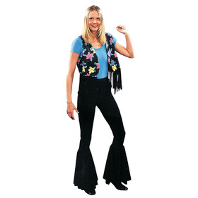 Morris Costumes AC58 Women's 70s Bell Bottom Pants Costume - Standard