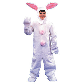 Halco AD18 Kid's White Bunny Suit Costume - Small