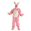 Halco AE1091PMD Kid's Bunny Suit with Hood - Pink