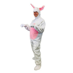 Halco AE1092 Adult Bunny Suit With Hood - Medium