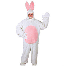Halco AE1093 Adult Bunny Suit With Hood - Large