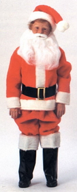 Morris Costumes AE-10 Santa Suit Child Sz 10-12