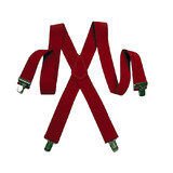 Halco AE1315 Heavy Duty Red Santa Suspenders