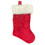 Halco AE2218 Plush Red Santa Stocking