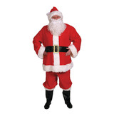 Halco AE299 Men'S 10-Piece Complete Santa Suit