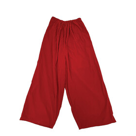 Halco AE7596PXL Men's Regal Red Velvet Santa Pants - XL