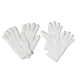 Halco AE9940 Deluxe White Nylon Santa Gloves