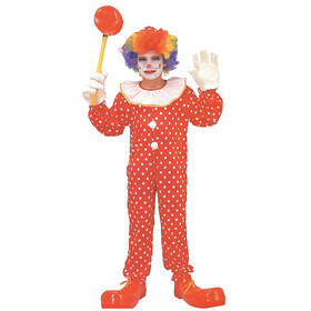 Morris Costumes AF-86LG Clown Costume Dlx Child Large