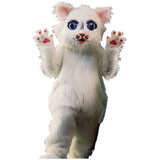 Morris Costumes AL88AP Adult Snow Ball Kitty Mascot
