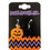 Morris Costumes AL-HJ2339 Earrings Pumpkin/Cat Set