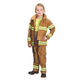 Aeromax Costumes AR-39MD Fire Fighter Child Tan Med 6-8