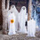 62 3/4" Light-Up Standing Ghost Family Halloween Decorations