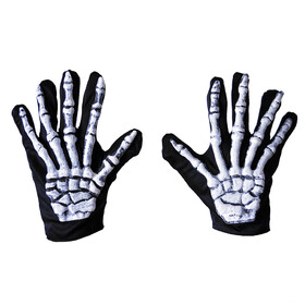 Morris Costumes BA31 Skeleton Gloves