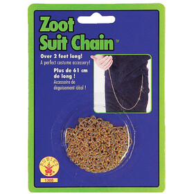 Morris Costumes BB117GD Zoot Suit Chain Gold