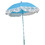 Morris Costumes BB-31BU Parasol Nylon Ruffle Blue