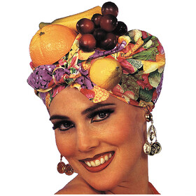 Morris Costumes BB33 Latin Lady Fruit Headpiece