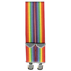 Morris Costumes BB-36 Suspenders Rainbow