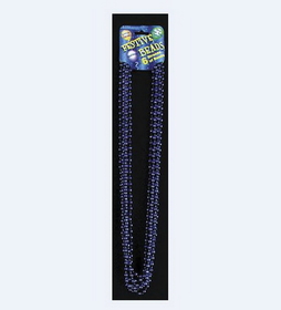 Morris Costumes BB-491 Beads 33In 7 1/2Mm Royal