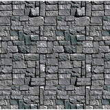 Morris Costumes BG00911 Stone Wall Plastic Backdrop