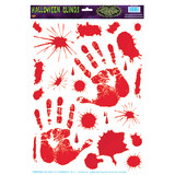 Morris Costumes BG01035 Bloody Handprint Clings
