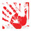 Morris Costumes BG08103 Bloody Handprint Napkins