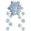 Morris Costumes BG20190 3D Snowflake Mobile