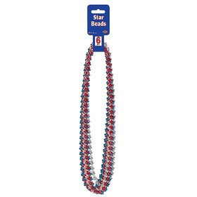 Morris Costumes BG50854RSB Patriotic Beads