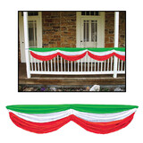 Morris Costumes BG50948RWG Red White Green Fabric Bunting