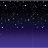 Beistle Co BG52024 Starry Night Backdrop