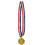 Morris Costumes BG53550 Winner Medal With Ribbon