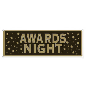 Beistle Co BG57652 Awards Night Sign Banner
