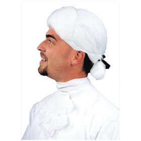 Morris Costumes CA76 Colonial Man White Wig