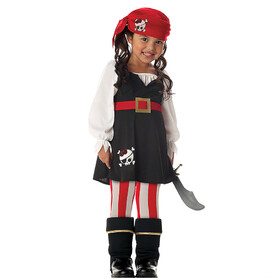 California Costumes Toddler Girl's Precious Lil' Pirate Costume