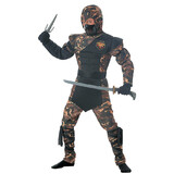 California Costumes CC-00326LG Ninja Special Ops Chd Lg 10-12