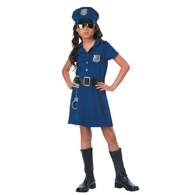 California Costumes Police Officer Costume for Girls