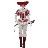 California Costumes CC00735MD Women's Fiendish Clown Costume