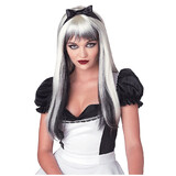 California Costumes CC70061BW Women's Black & White Enchanted Tresses Wig