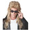 California Costumes CC70626BD Adult's Blonde 80s Rock Mullet Wig