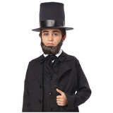California Costumes CC-70752 Honest Abe Beard Child