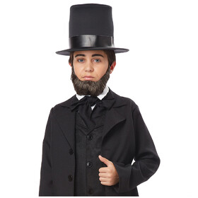 California Costumes CC70752 Child's Honest Abe Beard