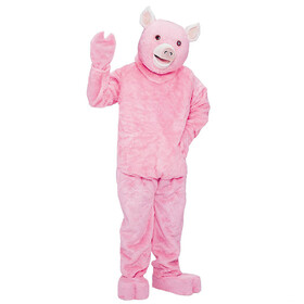 Morris Costumes CM69046 Adult's Deluxe Complete Pig Mascot Costume