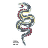 Morris Costumes DF-101 Tattoo Vintage Snake