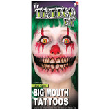 Tinsley Transfers DF-BMKIT303 Evil Grin Big Mouth Tattoo Fx