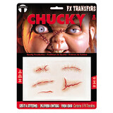 Tinsley DFCHKFXTM001 Tinsley Transfers Child's Play Chucky Split & Stitched 3D FX Transfer