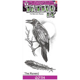 Tinsley Transfers DFGTH217 Tattoo Goth The Raven